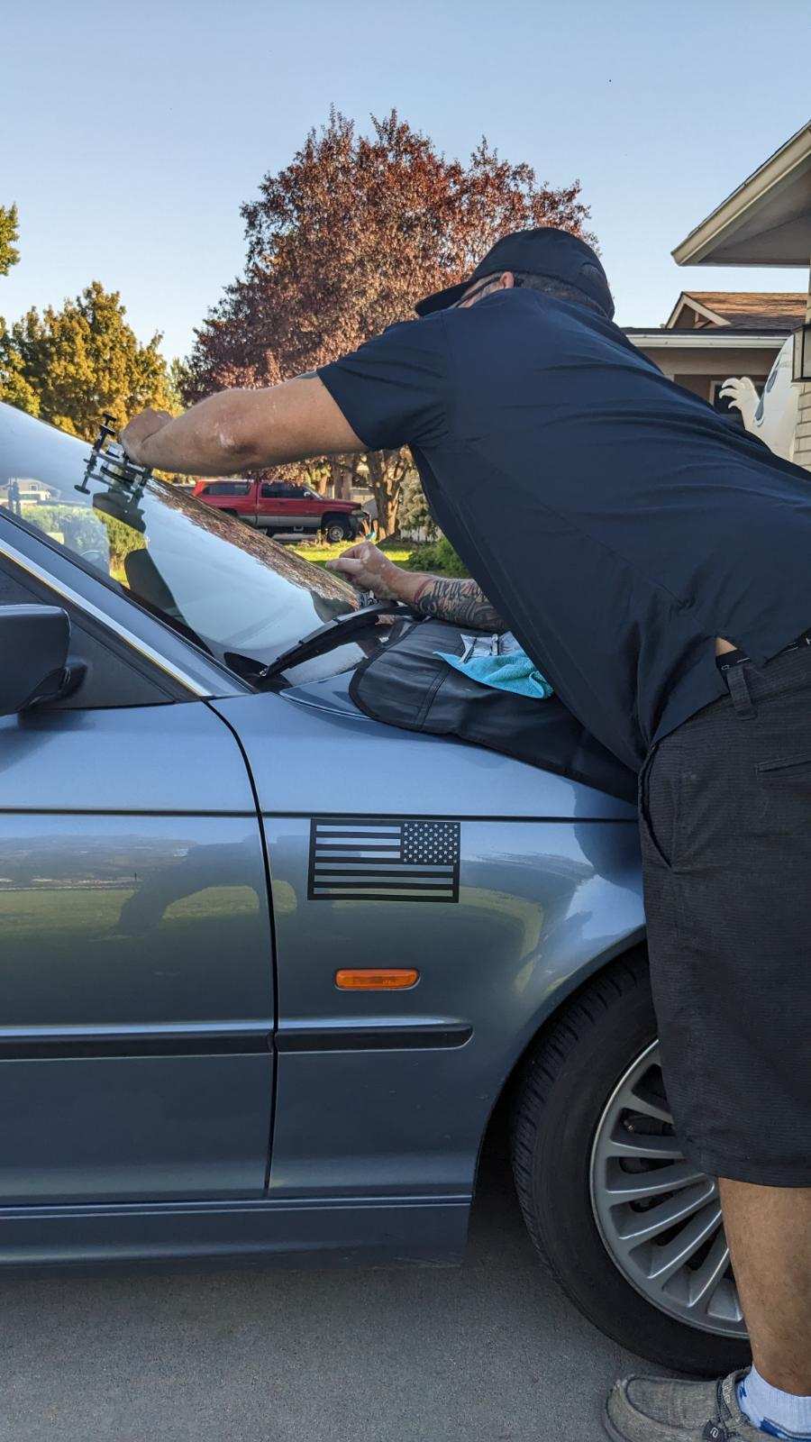 Mobile rock chip repair service in Boise